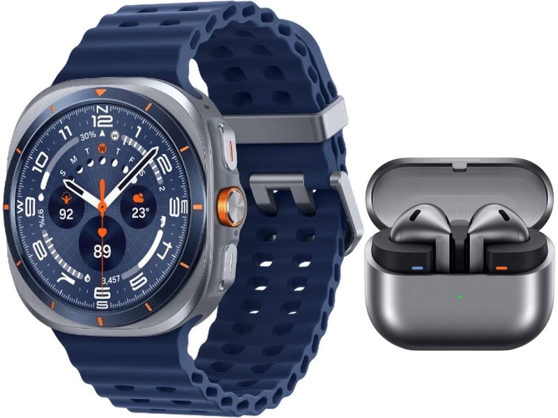 Samsung Galaxy Watch Ultra 2025 47mm GPS (titanium blue) Smartklokker