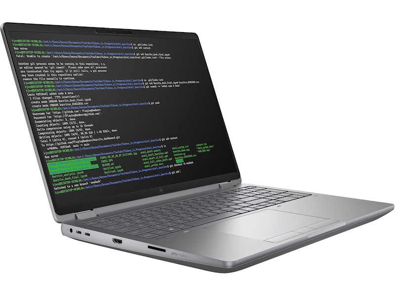 HP ZBook Fury 16 G1i Mobile Workstation 16" WUXGA PC - Bærbar / laptop