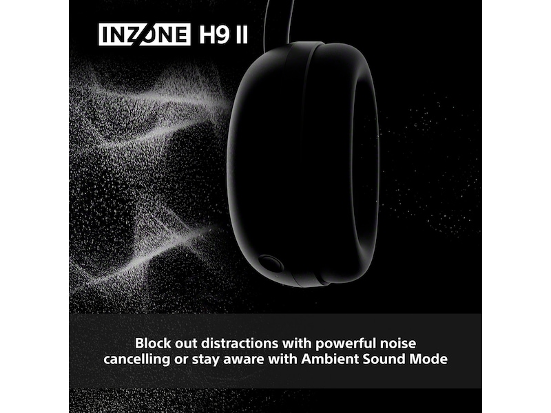 Sony INZONE H9 II Trådløst Støydempende Headset (svart) Gamingheadset