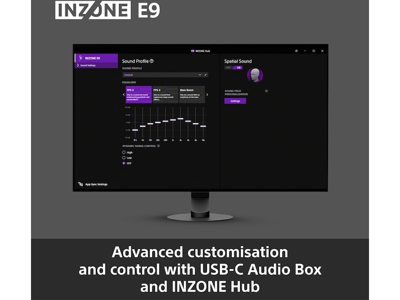 Sony INZONE E9 In-Ear Gaming Ørepropper (hvit) Ørepropper