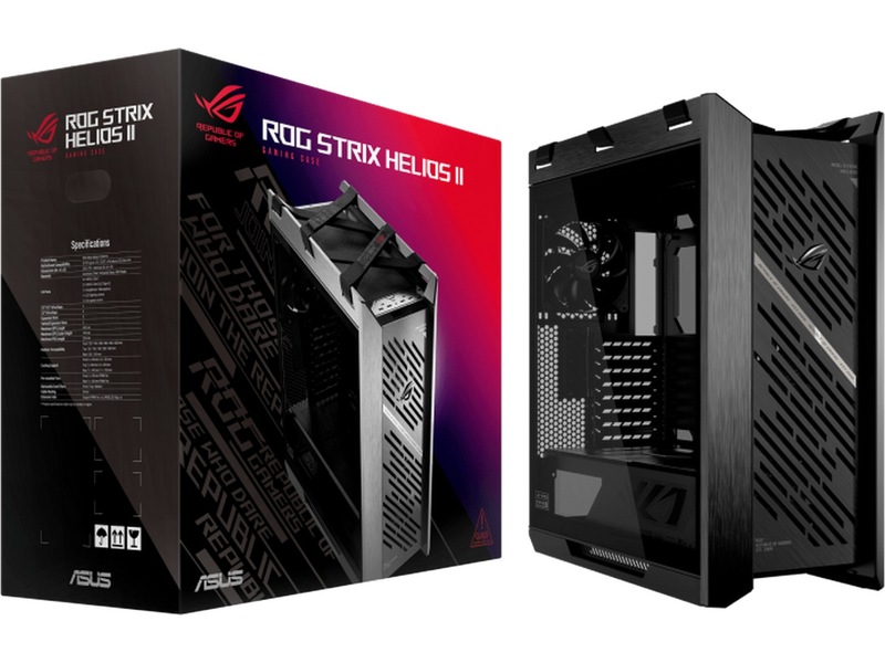 Asus ROG STRIX HELIOS II GX601S Mid Tower (sort) Midi tower