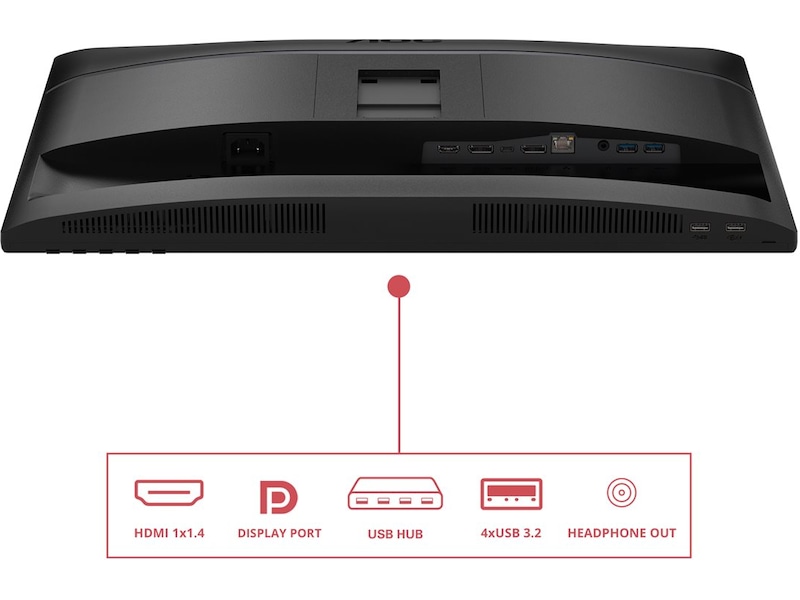 AOC 24" skjerm 24E4CV Skjermer