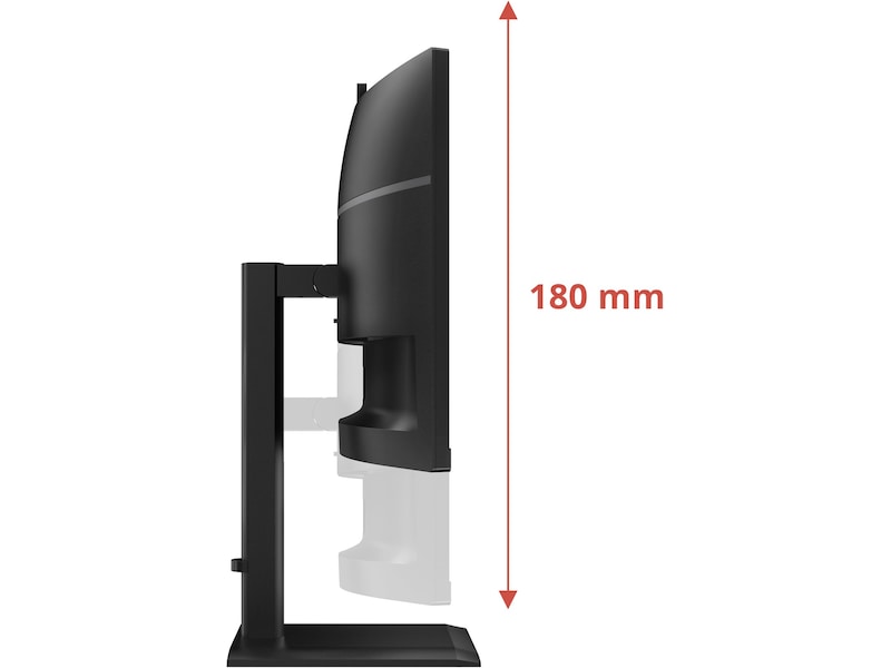 AOC 34" curved skjerm CU34E4CW Skjermer