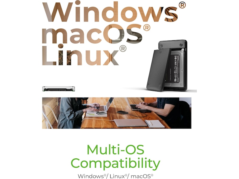 Icy Box 2.5" SATA HDD/SSD kabinett Eksterne kabinetter