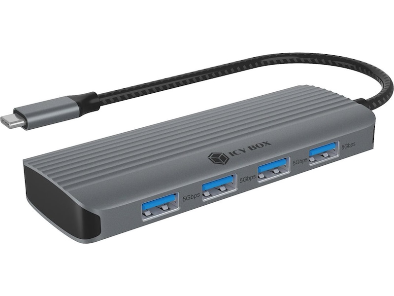 ICY BOX dokkingstasjon USB-C Dockingstasjon & USB-HUB