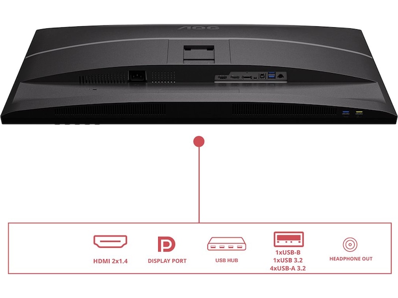 AOC 32" skjerm Q32E4U Skjermer