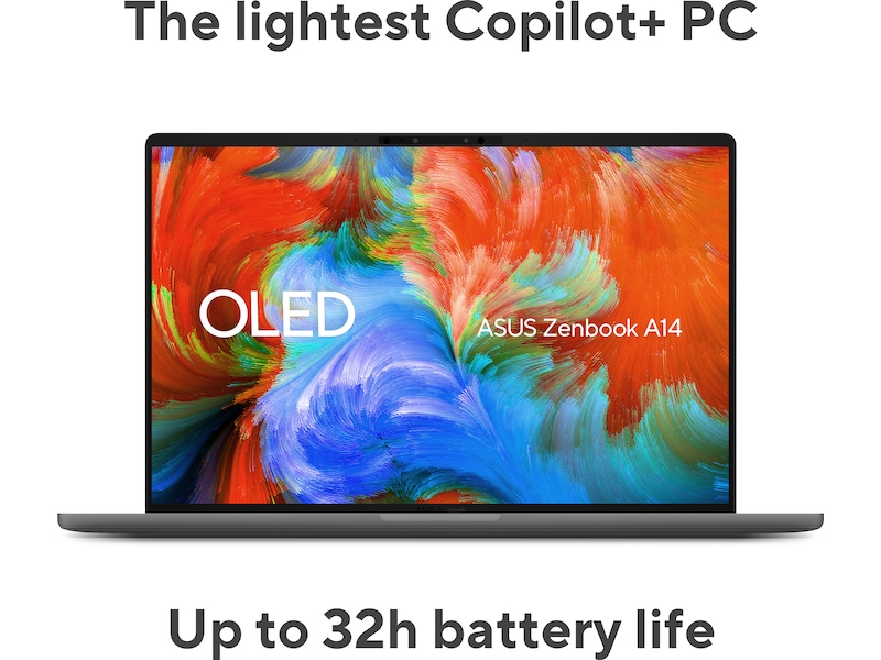 Asus Zenbook A14 UX3407RA 14" WUXGA OLED -B-Grade Demo bærbar PC