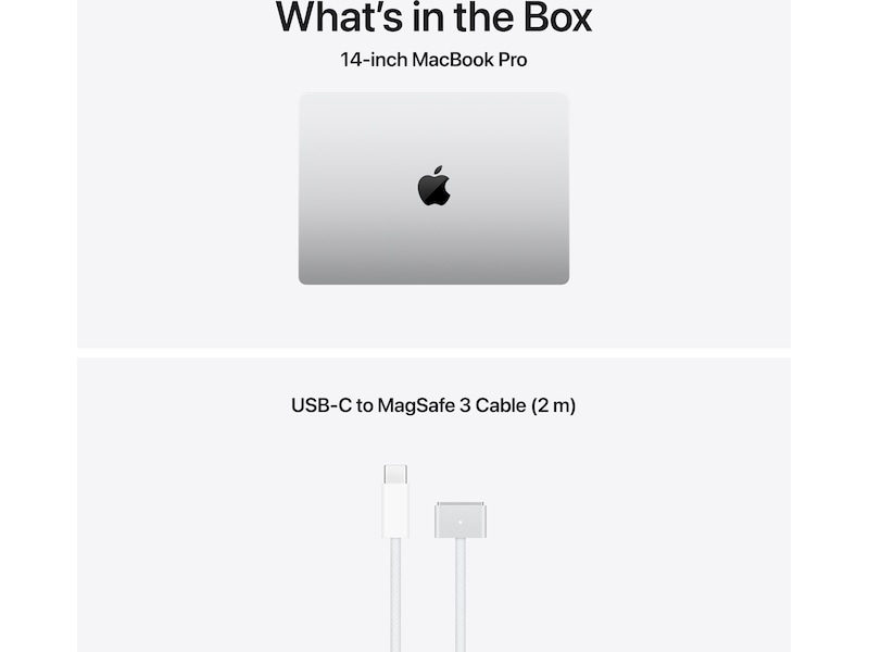 Macbook Pro 14 M5 (2025) 512GB (sølv) PC - Bærbar / laptop