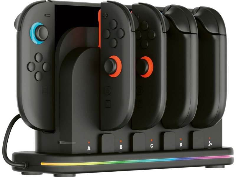 Nacon Multilader Dock Nintendo Switch 2 Tilbehør til spillkonsoller