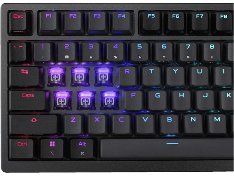 Asus ROG Azoth 96 HE Trådløst Gamingtastatur (sort) Gamingtastatur