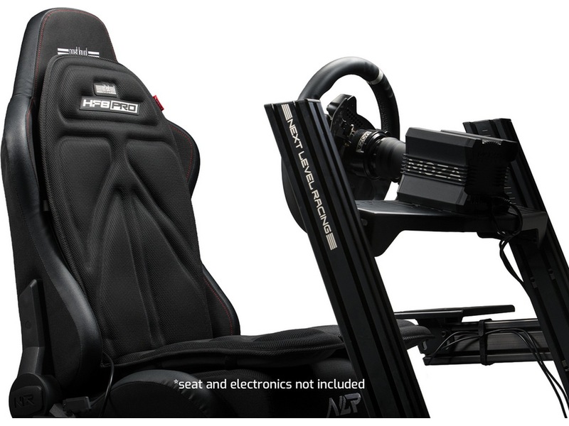 Next Level Racing HF8 Pro Haptic Feedback Pad Ratt og pedaler
