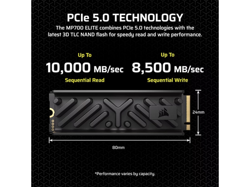 Corsair MP700 ELITE 4TB SSD M.2