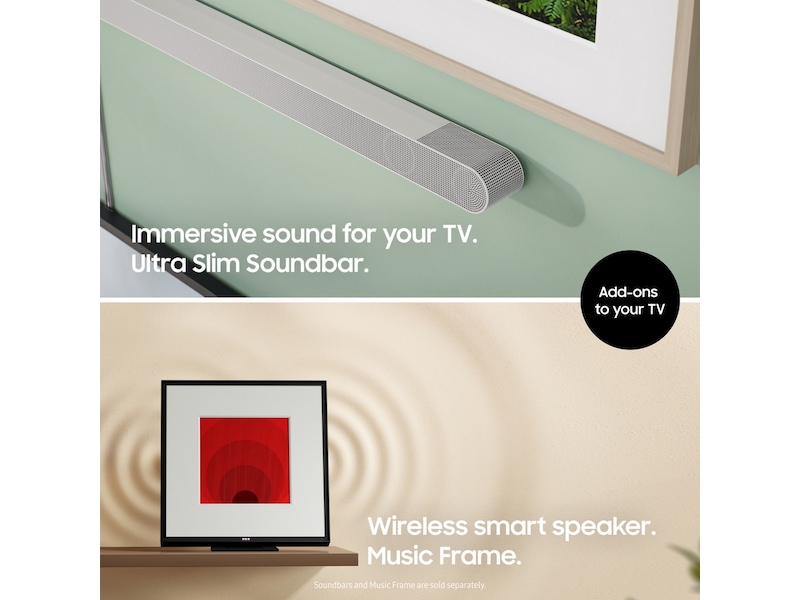 Samsung The Frame Pro 85" LS03FW + ramme Beige Wood 60 - 69 tommer TV