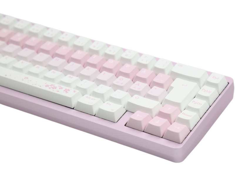 Varmilo Muse65 HE Sakura gamingtastatur 65% -B-Grade Demo tastatur