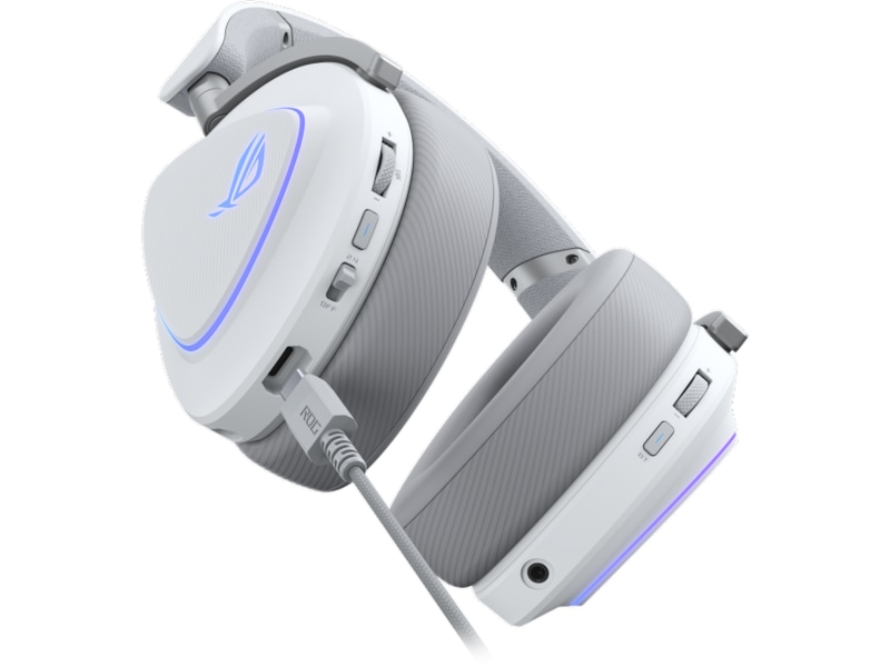 Asus ROG Delta II trådløst gamingheadset (hvit) -B-Grade Demo headset