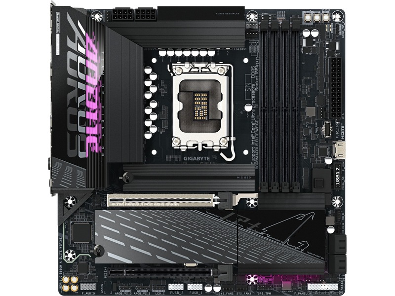 Gigabyte B860M AORUS ELITE WIFI6E hovedkort Intel Socket
