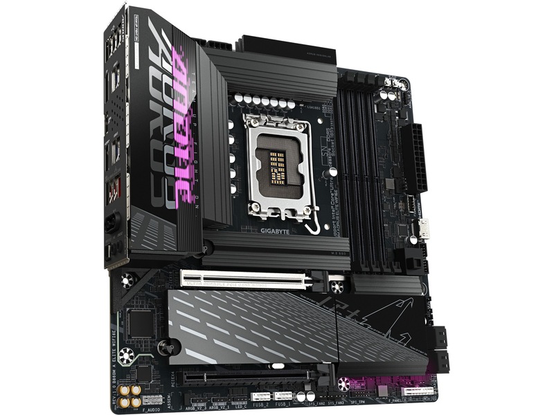 Gigabyte B860M AORUS ELITE WIFI6E hovedkort Intel Socket