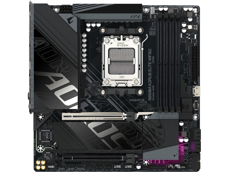 Gigabyte B850M AORUS ELITE WIFI6E Hovedkort AMD Socket