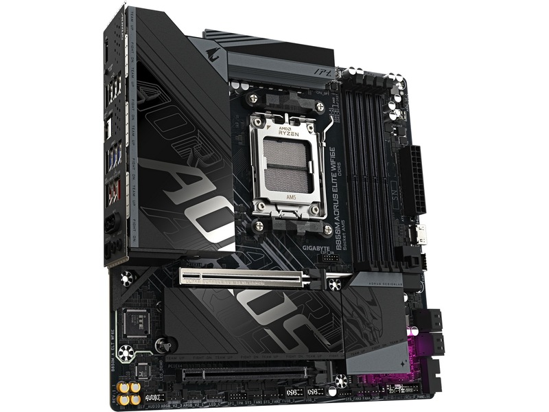 Gigabyte B850M AORUS ELITE WIFI6E Hovedkort AMD Socket