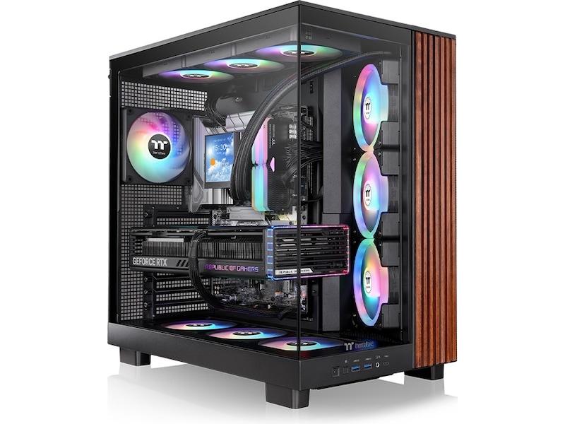 Thermaltake View 380 XL WS ARGB Mid Tower (sort) Midi tower