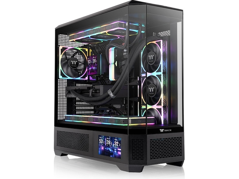 Thermaltake View 600 TG Full Tower (sort) Midi tower