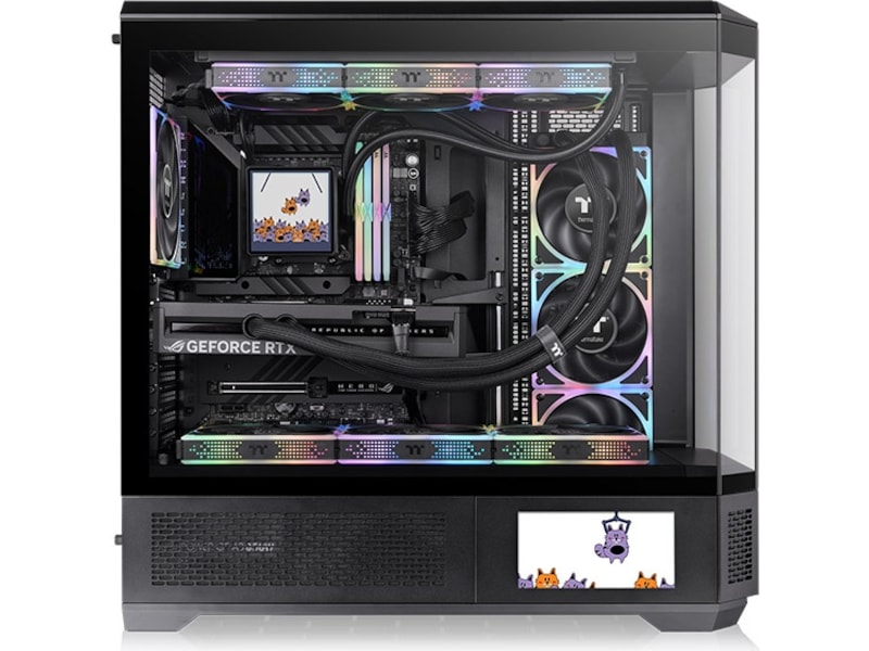 Thermaltake View 600 TG Full Tower (sort) Midi tower