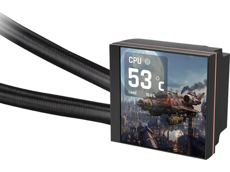 Thermaltake MAGFloe 360 Ultra ARGB AIO Kjøler (sort) CPU - Vannkjøling