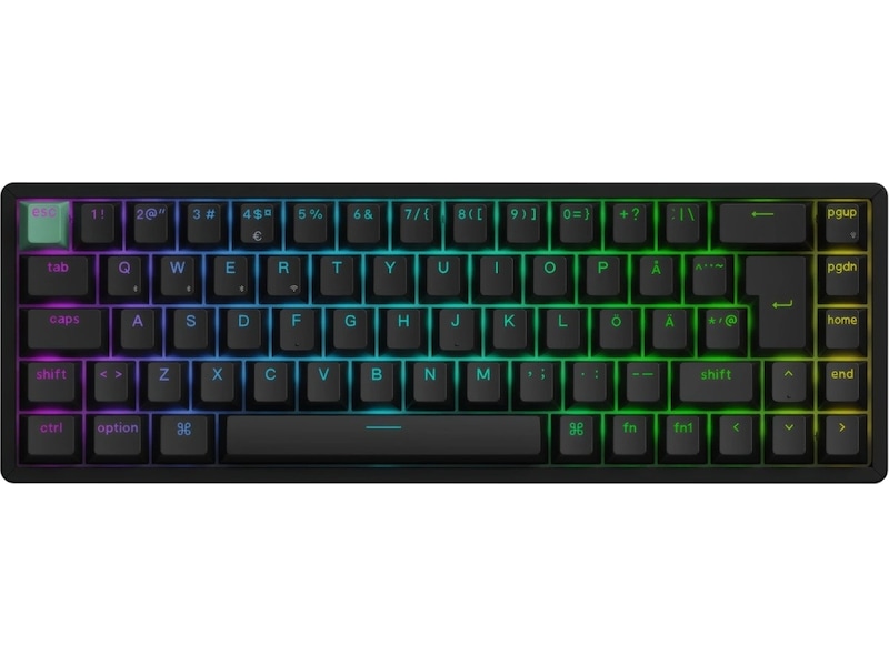 Keychron K6 HE Trådløst Gamingtastatur (sort) Gamingtastatur