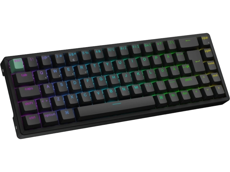 Keychron K6 HE Trådløst Gamingtastatur (sort) Gamingtastatur