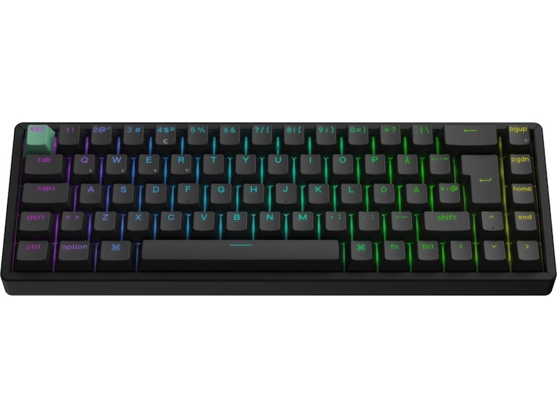 Keychron K6 HE Trådløst Gamingtastatur (sort) Gamingtastatur