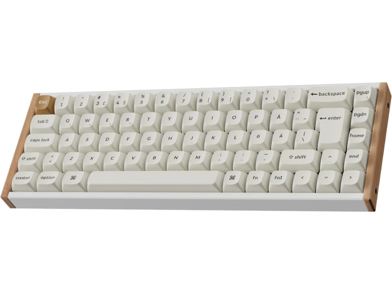 Keychron K6 HE SE trådløst gamingtastatur (tre/hvit) Gamingtastatur