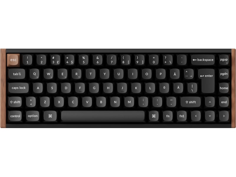 Keychron K6 HE SE Trådløst gamingtastatur (tre/sort) Gamingtastatur