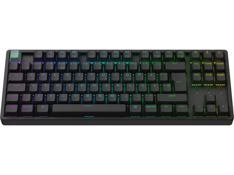 Keychron K8 HE Trådløst Gamingtastatur (sort) Gamingtastatur