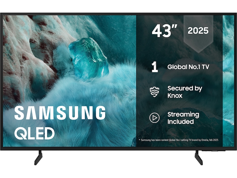 Samsung 43" Q7FA QLED 4K Smart TV (2025) + lydplanke 50 - 59 tommer TV