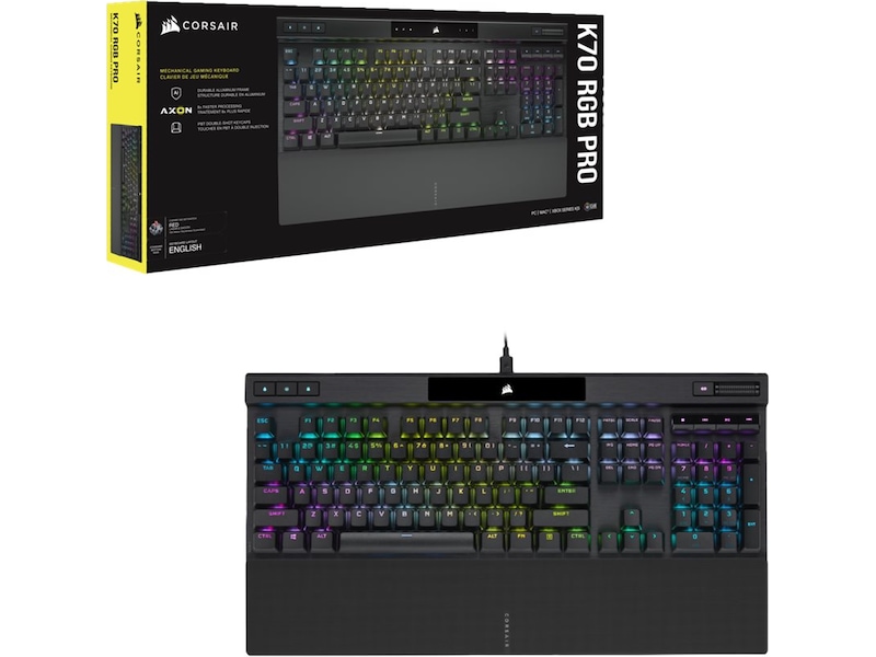 Corsair K70 RGB Pro Gamingtastatur (sort) Gamingtastatur