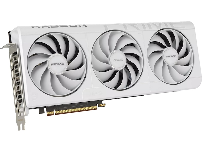 Asus Prime Radeon RX 9070 XT OC (hvit) Skjermkort