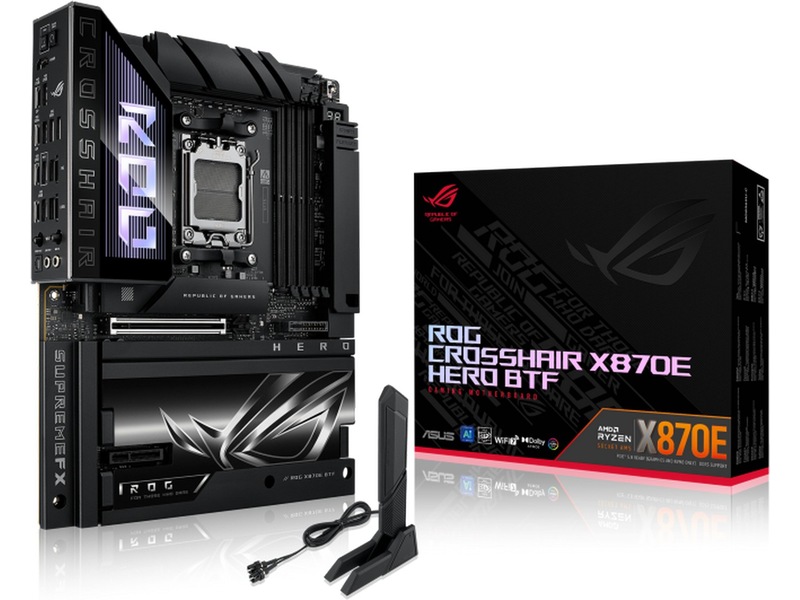 Asus ROG Crosshair X870E Hero BTF Hovedkort AMD Socket