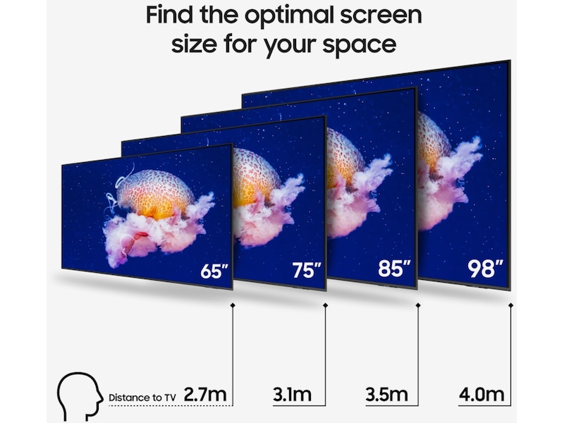 Samsung 65" Q7FA QLED 4K Smart TV (2025) + Galaxy A16 60 - 69 tommer TV