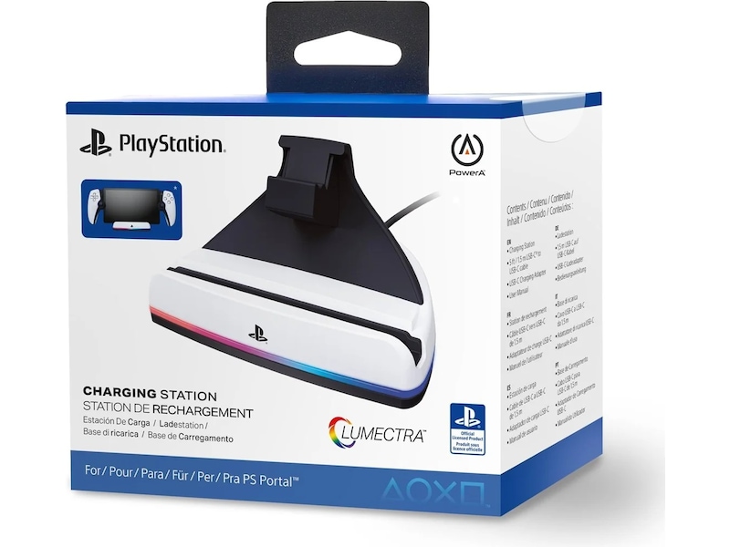 PowerA ladestasjon for PlayStation Portal Tilbehør til spillkonsoller
