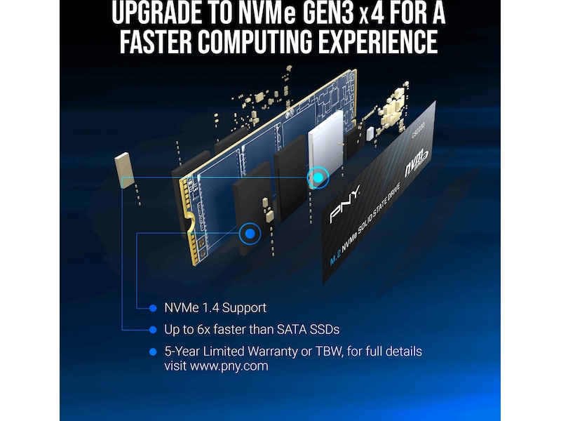 PNY CS2230 M.2 NVMe SSD 500GB SSD M.2