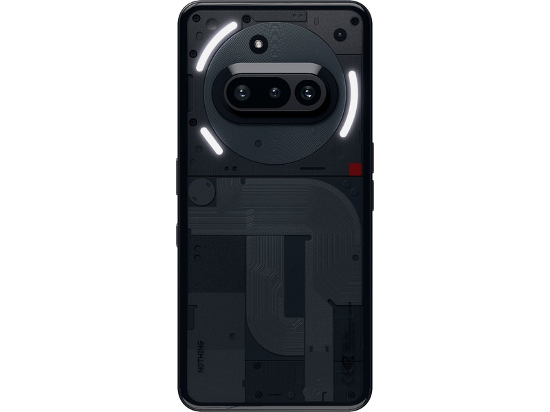 Nothing Phone (3a) 256GB (sort) -B-Grade Demo mobiltelefoner