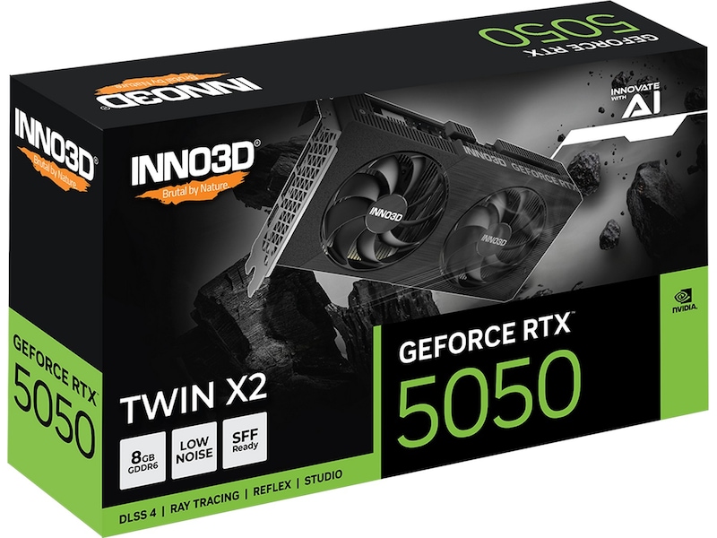 INNO3D GeForce RTX 5050 TWIN X2 Skjermkort