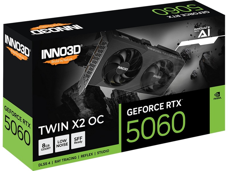 INNO3D GeForce RTX 5060 Twin X2 OC V2 Skjermkort