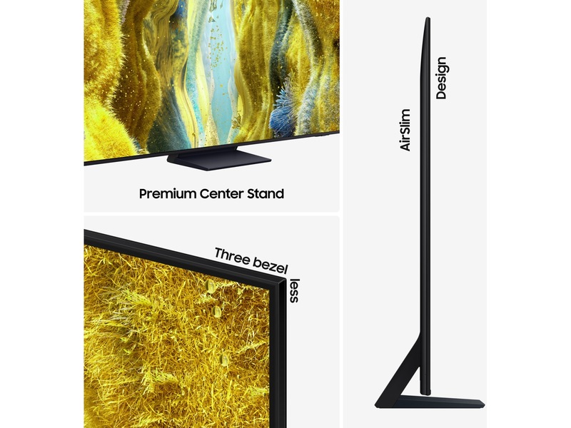 Samsung 55" QN73F Neo QLED 4K Mini LED Smart TV (2025) + lydplanke 50 - 59 tommer TV