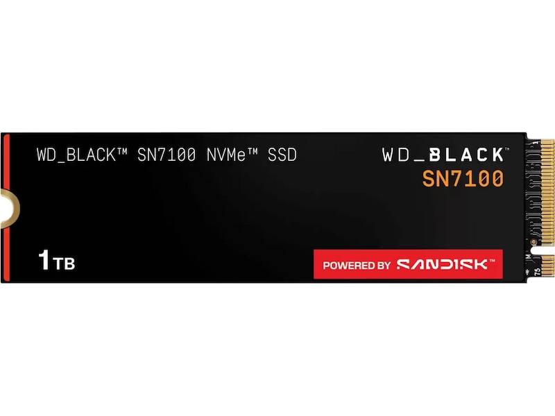Sandisk WD Black SN7100 NVMe SSD 1TB SSD M.2