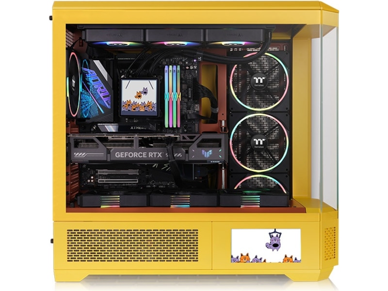 Thermaltake View 600 TG Full Tower (butter caramel) Big tower