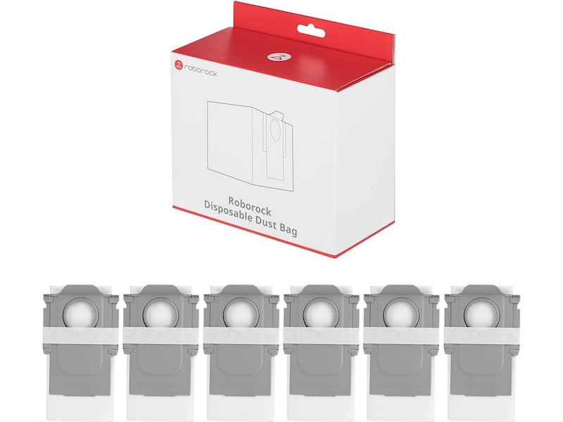 Roborock Q10 VF+ Robotstøvsuger (sort) + støvposer Robotstøvsugere