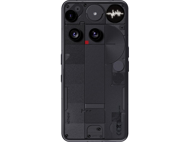 Nothing Phone (3) 256GB (sort) -B-Grade Demo mobiltelefoner