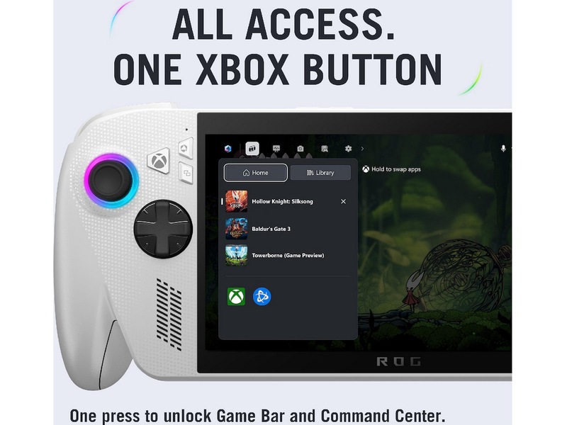 ROG Xbox Ally -B-Grade Demo gaming