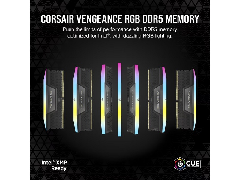 Corsair Vengeance RGB DDR5 6000MHz 32GB Minnebrikker